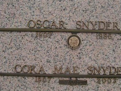 Cora M Hackley Snyder on Sysoon