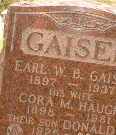 Cora M Haugh Gaiser on Sysoon