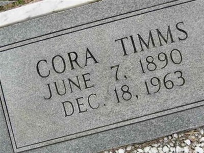 Cora Timms on Sysoon