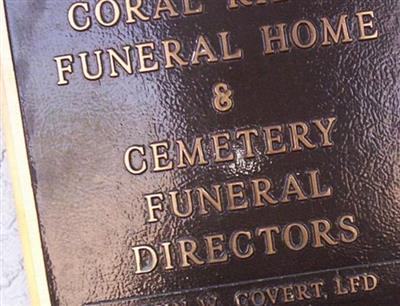 Coral Ridge Cemetery on Sysoon