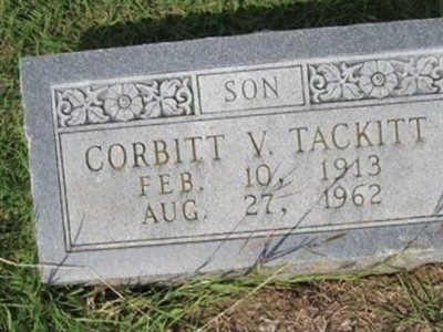 Corbitt V. Tackitt on Sysoon