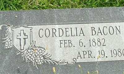 Cordelia Bacon on Sysoon