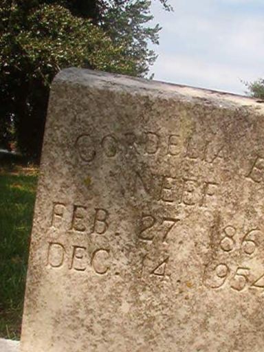 Cordelia E Neef on Sysoon