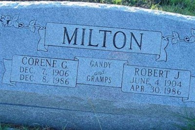 Corene G Milton on Sysoon