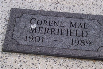 Corene Mae Mott Merrifield on Sysoon