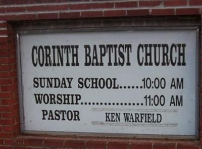 Corinth Baptist Church Cemetery on Sysoon