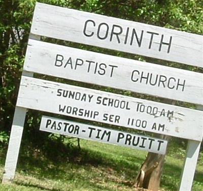 Corinth Baptist Church Cemetery on Sysoon