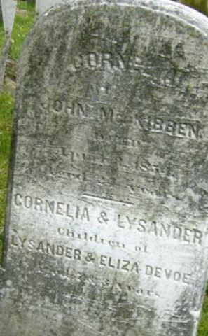 Cornelia Devoe on Sysoon