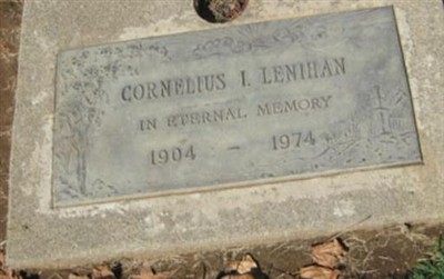 Cornelius Francis Irving "Neal" Lenihan on Sysoon