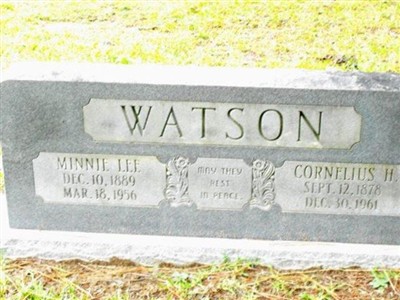 Cornelius H Watson on Sysoon
