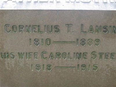 Cornelius T Lansing on Sysoon