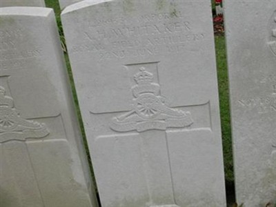 Corporal A H Whitaker on Sysoon