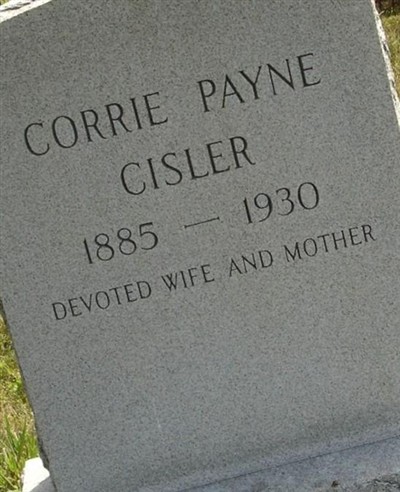 Corrie Payne Cisler on Sysoon
