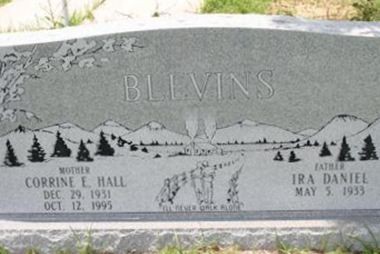 Corrine E Hall Blevins on Sysoon
