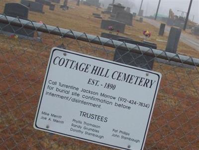 Cottage Hill Cemetery on Sysoon