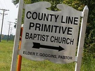 County Line Primitive Baptist Church Cemetery on Sysoon