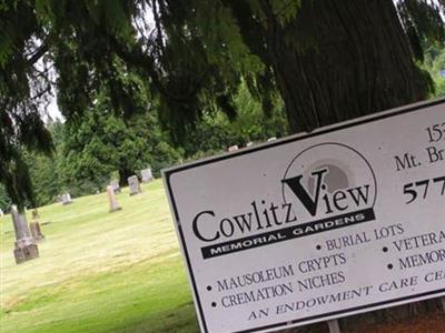 Cowlitz View Memorial Gardens on Sysoon
