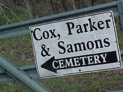 Cox, Parker, Samons Cemetery on Sysoon