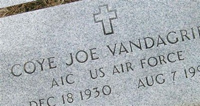 Coye Joe Vandagriff on Sysoon