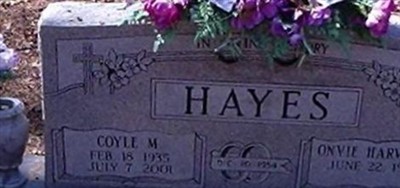 Coyle M. Hayes on Sysoon