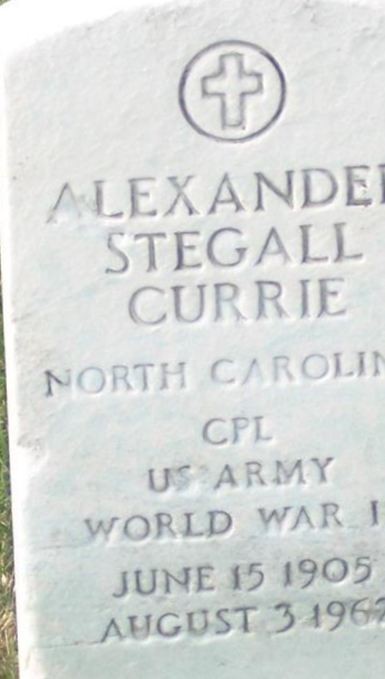 CPL Alexander Stagall Currie on Sysoon