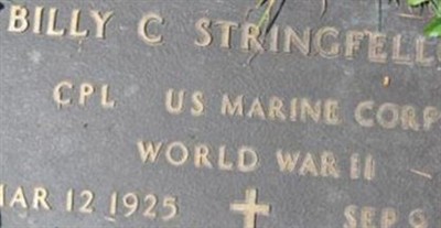Cpl Billy C Stringfellow on Sysoon