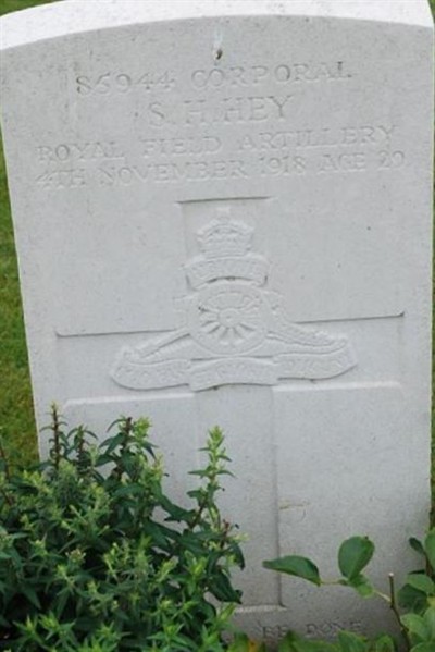 Cpl Sydney Horace Hey on Sysoon