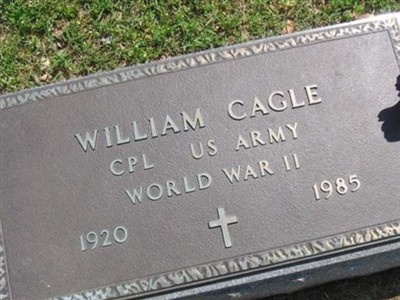 Cpl. William Henry Cagle on Sysoon