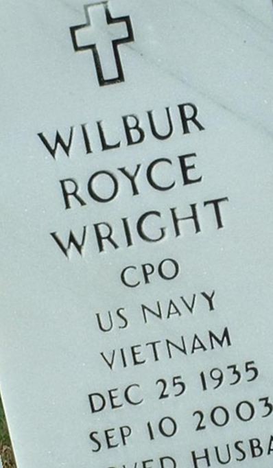 CPO Wilbur Royce Wright on Sysoon