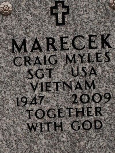 Craig Myles Marecek on Sysoon