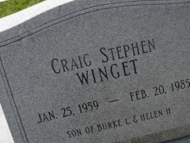 Craig Stephen Winget on Sysoon