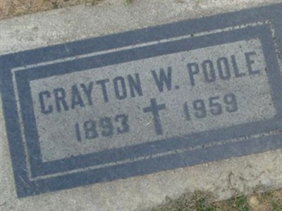 Crayton W Poole on Sysoon