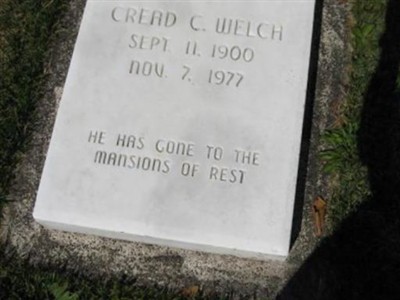 Cread C. Welch on Sysoon