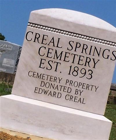 Creal Springs Cemetery on Sysoon