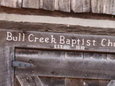 Bull Creek Baptist Church Cemetery on Sysoon