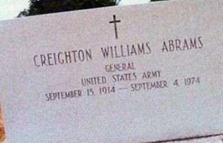 Creighton Williams Abrams on Sysoon