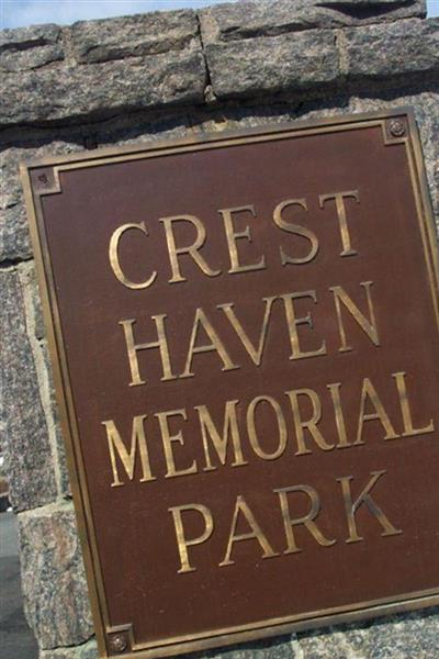 Crest Haven Memorial Park on Sysoon