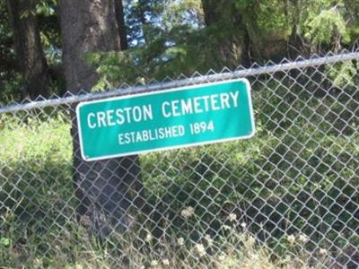 Creston Cemetery on Sysoon