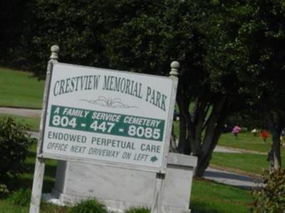 Crestview Memorial Park on Sysoon