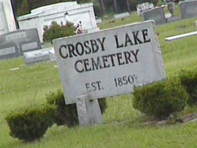 Crosby Lake Cemetery on Sysoon