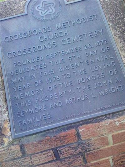 Cross Roads Cemetery on Sysoon