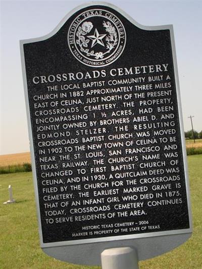 Crossroads Cemetery on Sysoon