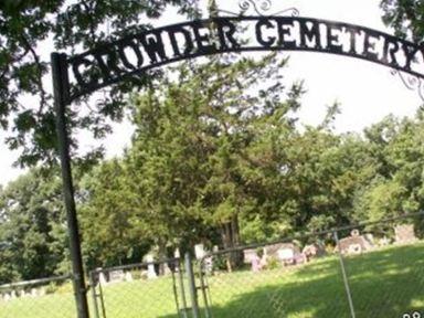 Crowder Cemetery on Sysoon