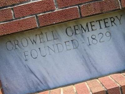 Crowell Cemetery on Sysoon
