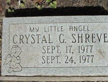 Crystal G. Shreve on Sysoon