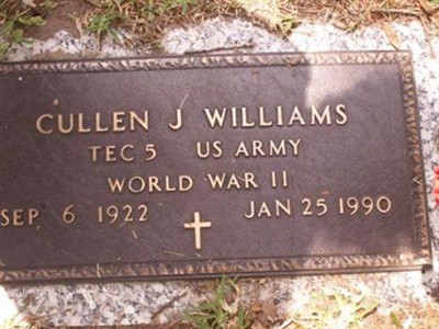 Cullen J. Williams on Sysoon
