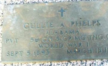 Cullie A Phelps on Sysoon