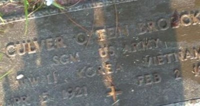 Culver C. Ten Broeck on Sysoon
