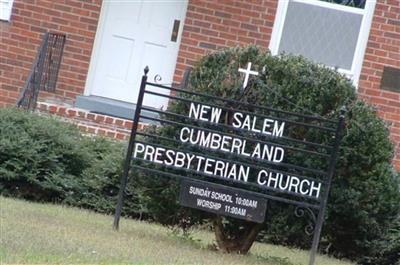 New Salem Cumberland Presbyterian Church Cemetery on Sysoon