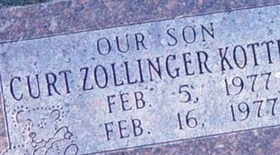 Curt Zollinger Kotter on Sysoon